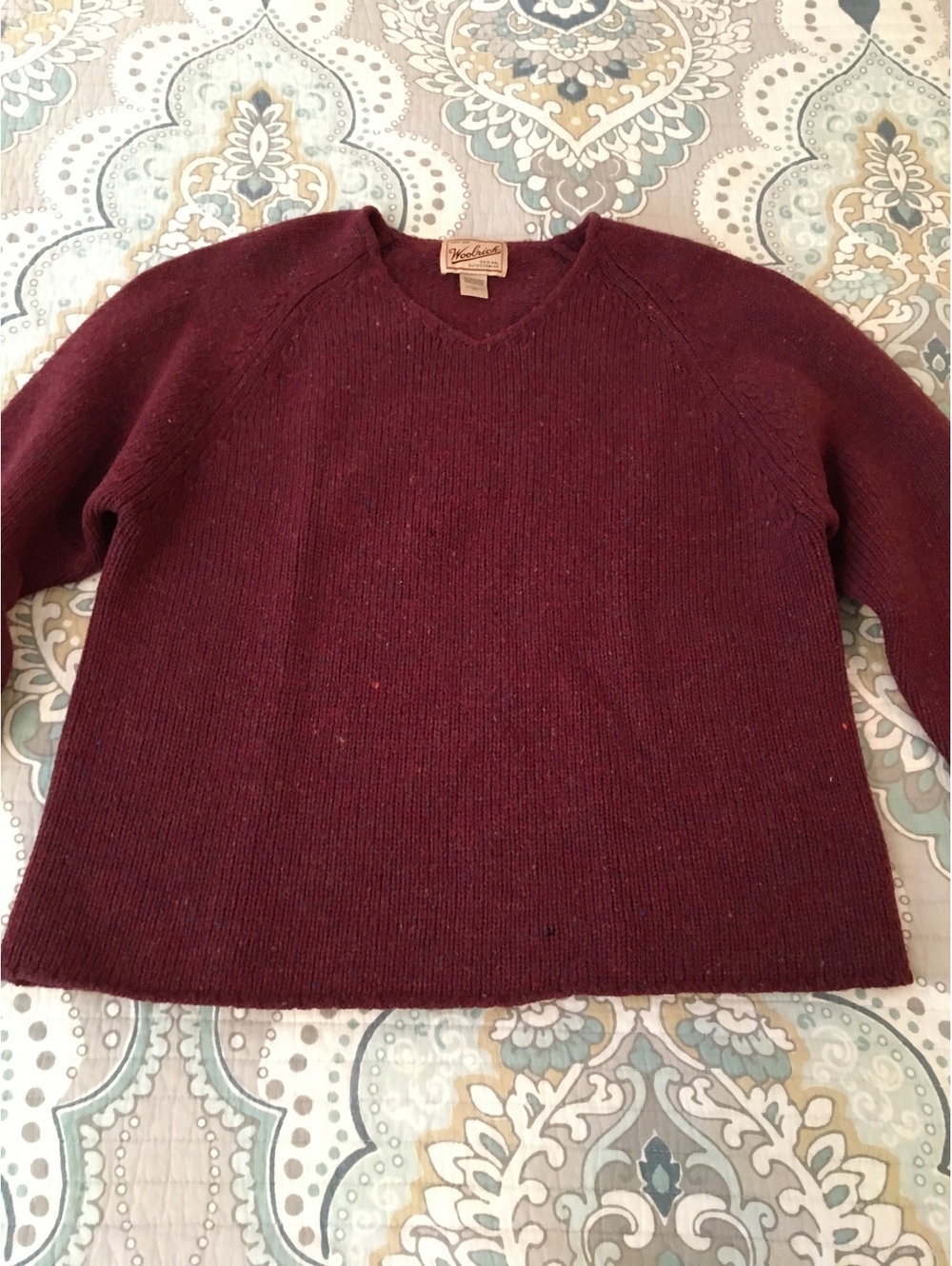 Woolrich Women's Medium Mulberry Wool Sweater